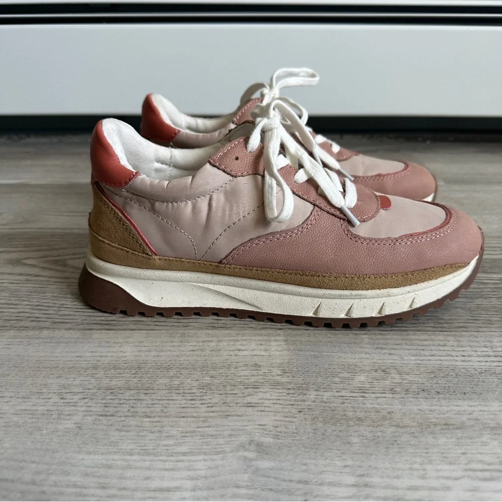 Madewell Pink Thick Sole Sneakers 9